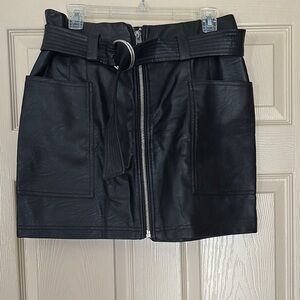 Topshop Black Mini Pencil Skirt for Work